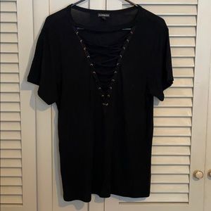 Express Laced Tee